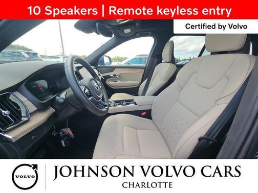 Denim Blue Metallic 2026 Volvo XC90 Plus, B6 AWD Gas (mild hybrid), Gasoline, Bright, 7 Seats