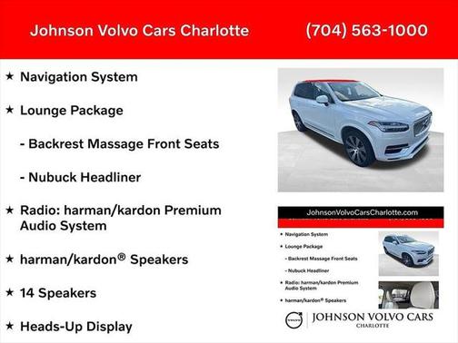 2024 Volvo XC90 Recharge Plug-In Hybrid T8 Ultimate Bright Theme 7-Seater