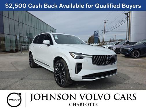 2026 Volvo XC90 Plus, B6 AWD Gas (mild hybrid), Gasoline, Bright, 7 Seats