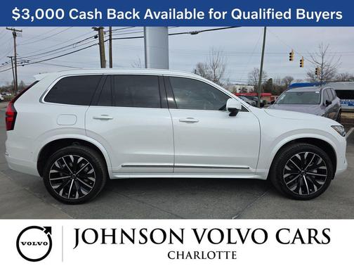 2026 Volvo XC90 Plus, B6 AWD Gas (mild hybrid), Gasoline, Bright, 7 Seats