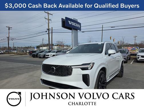 2026 Volvo XC90 Ultra, B6 AWD Gas (mild hybrid), Gasoline, Bright, 6 Seats