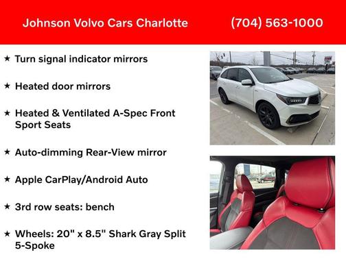 2020 Acura MDX 3.5L Technology & A-Spec Pkgs