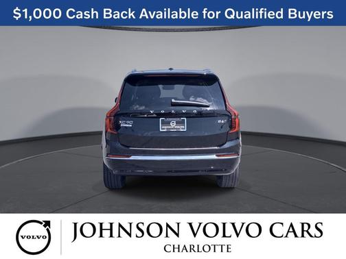 Onyx Black Metallic 2026 Volvo XC90 Ultra, B6 AWD Gas (mild hybrid), Gasoline, Bright, 7 Seats