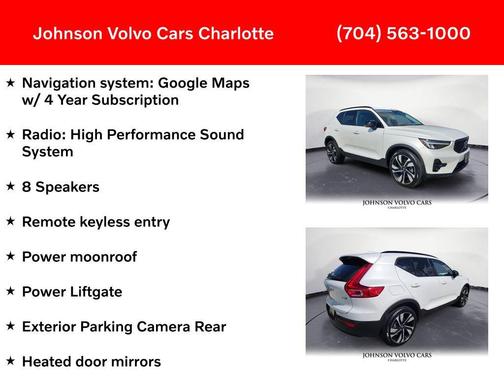 2025 Volvo XC40 B5 Plus Dark Theme