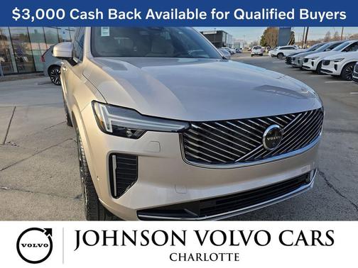 2026 Volvo XC90 Plus, B6 AWD Gas (mild hybrid), Gasoline, Bright, 7 Seats