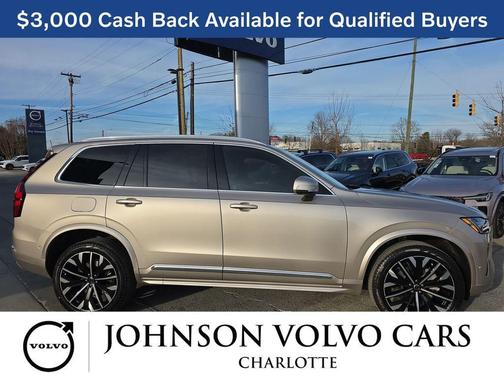 2026 Volvo XC90 Plus, B6 AWD Gas (mild hybrid), Gasoline, Bright, 7 Seats