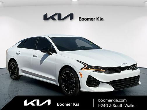 Glacial White Pearl 2024 Kia K5 GT-Line