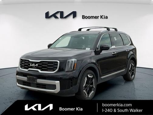 Ebony Black 2025 Kia Telluride S