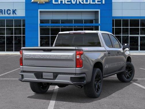 Sterling Gray Metallic 2026 Chevrolet Silverado 1500 Custom