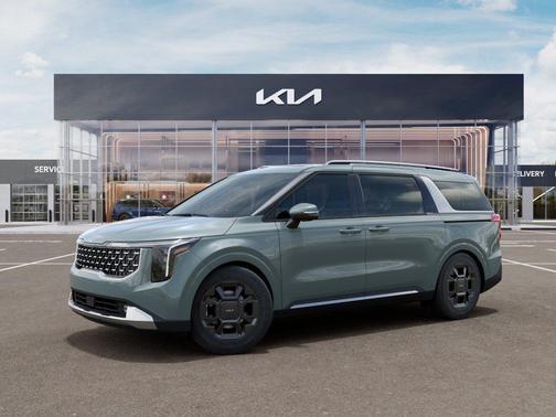 Iceberg Green 2027 Kia Carnival Hybrid SX
