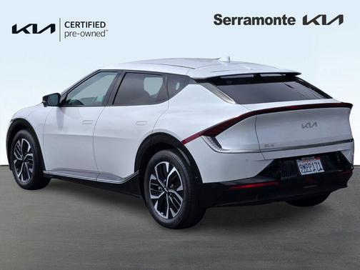 Snow White Pearl 2024 Kia EV6 Wind