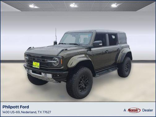 Shelter Green 2025 Ford Bronco Raptor SUV