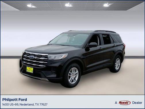 AGATE BLACK METALLIC 2026 Ford Explorer Active