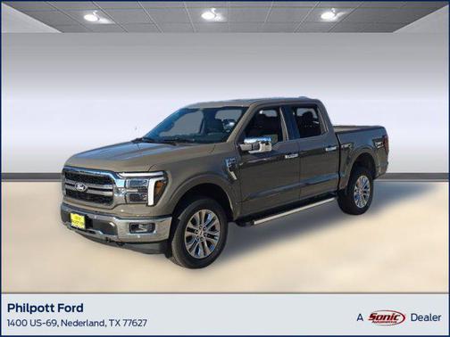 Harbor Gray Metallic Clearcoat 2025 Ford F-150 Lariat Truck
