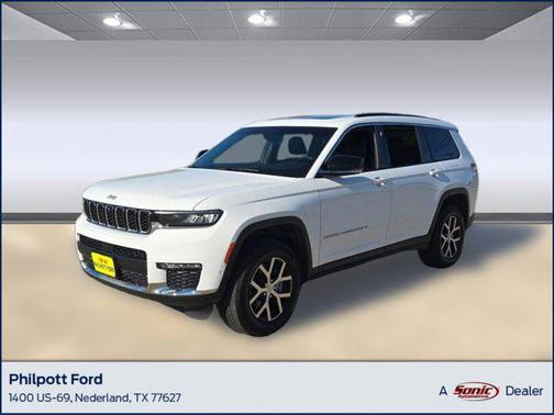 Bright White Clearcoat 2025 Jeep Grand Cherokee L Limited SUV