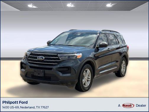 STONE BLUE METALLIC 2024 Ford Explorer XLT