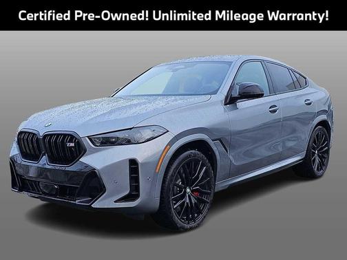 Skyscraper Grey Metallic 2024 BMW X6 M60i