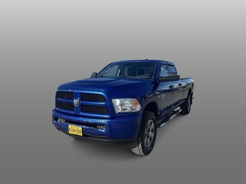 Blue Streak Pearlcoat 2017 RAM 2500 Tradesman Crew Cab 4x4 8' Box