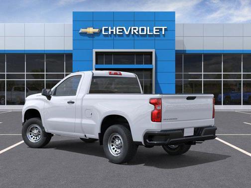 Summit White 2026 Chevrolet Silverado 1500 WT