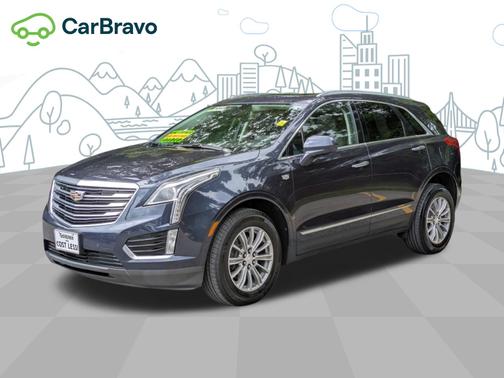 Harbor Blue Metallic 2018 Cadillac XT5 Luxury AWD