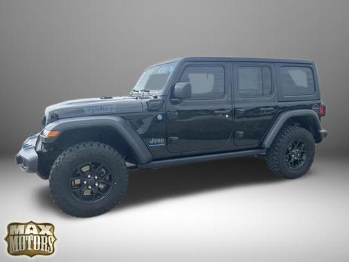 Black Clearcoat 2024 Jeep Wrangler 4xe Willys