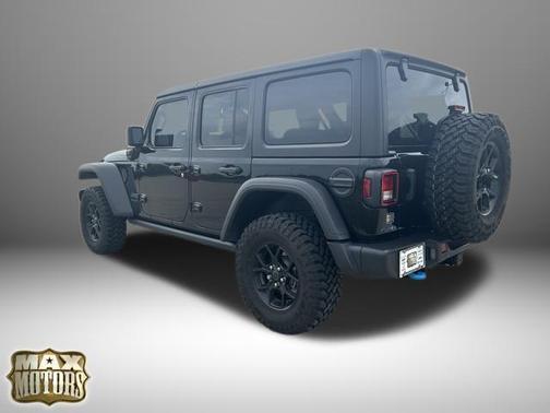 Black Clearcoat 2024 Jeep Wrangler 4xe Willys