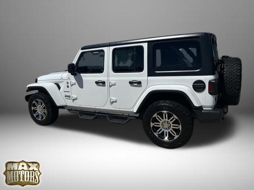 Bright White Clearcoat 2019 Jeep Wrangler Unlimited Sahara