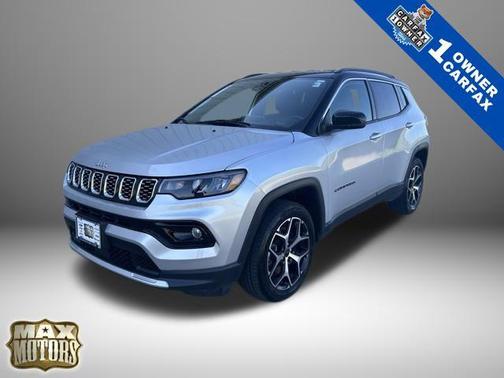 Silver Zynith Metallic Clearcoat 2025 Jeep Compass Limited