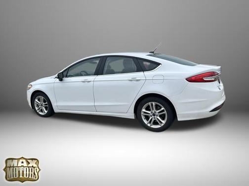 Oxford White 2018 Ford Fusion SE