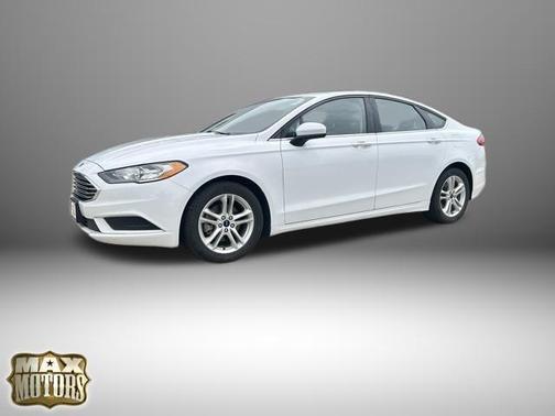 Oxford White 2018 Ford Fusion SE