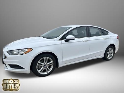 Oxford White 2018 Ford Fusion SE