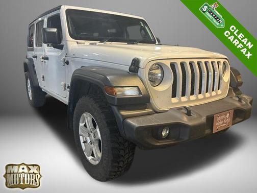 Bright White Clearcoat 2021 Jeep Wrangler Unlimited Sport
