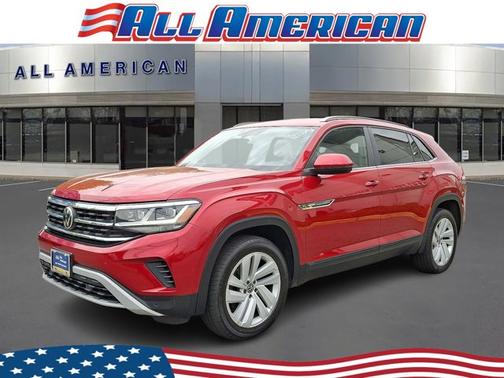 Aurora Red Metallic 2020 Volkswagen Atlas Cross Sport 3.6 V6 SE W/ TECHNOLOGY
