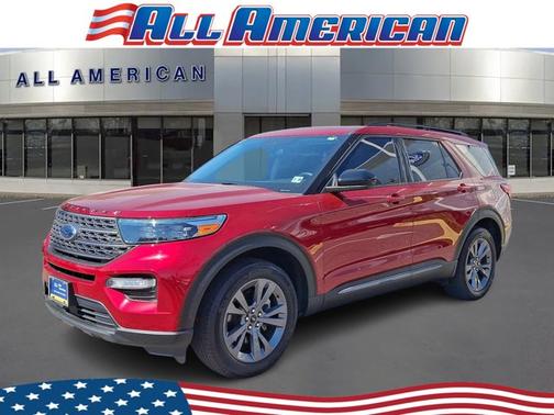 RAPID RED MET TINTED CC 2023 Ford Explorer XLT