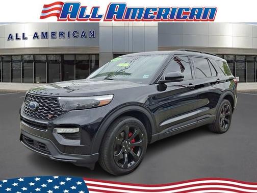 AGATE BLACK METALLIC 2023 Ford Explorer ST