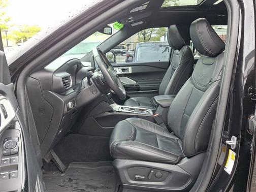 AGATE BLACK METALLIC 2023 Ford Explorer ST