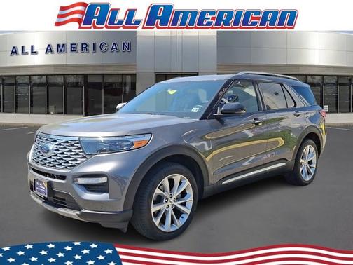CARBONIZED GRAY METALLIC 2023 Ford Explorer PLATINUM