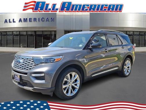 CARBONIZED GRAY METALLIC 2023 Ford Explorer PLATINUM