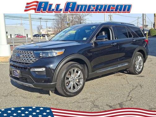 AGATE BLACK METALLIC 2021 Ford Explorer LIMITED