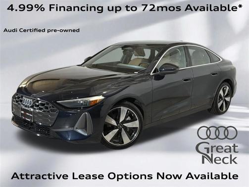 Blue Metallic 2025 Audi A5 Premium TFSI quattro S tronic