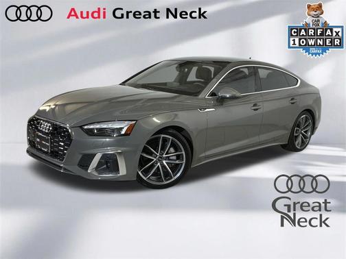 Chronos Gray Metallic 2023 Audi A5 Sportback 45 S Line Prestige