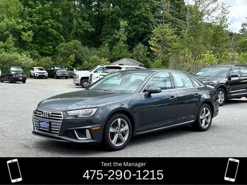 Manhattan Gray Metallic 2019 Audi A4 2.0T Premium
