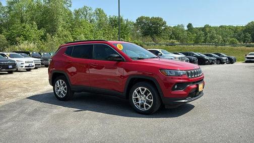 Red 2023 Jeep Compass Latitude Lux