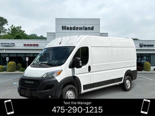 White 2026 RAM ProMaster 2500 High Roof