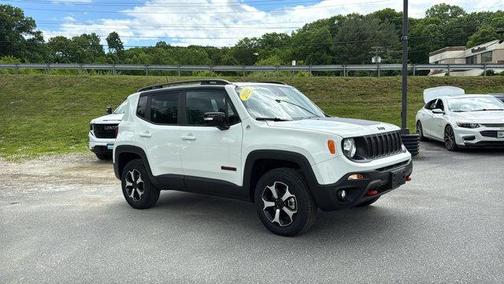 White 2022 Jeep Renegade Trailhawk