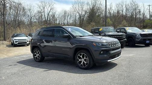 Gray 2024 Jeep Compass Limited