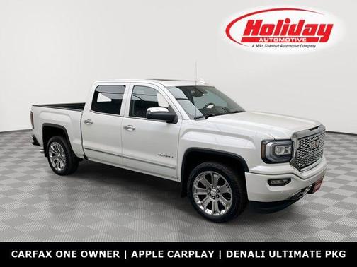 White Frost Tri-Coat 2017 GMC Sierra 1500 Denali
