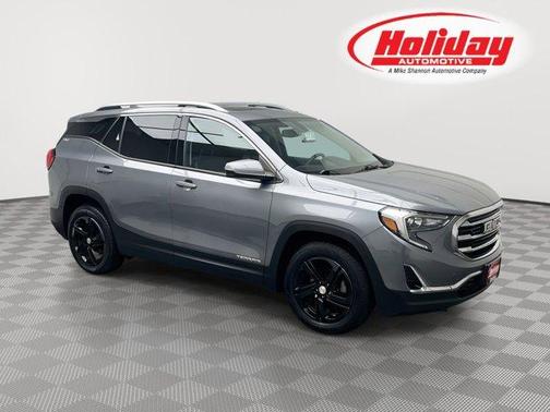 Satin Steel Metallic 2019 GMC Terrain SLT