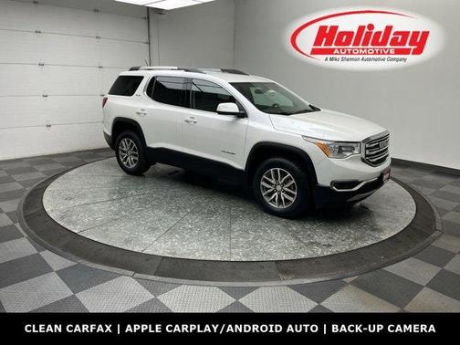 White Frost Tri-Coat 2019 GMC Acadia SLE-2