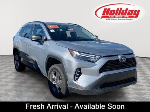 Silver Sky Metallic 2024 Toyota RAV4 Hybrid LE